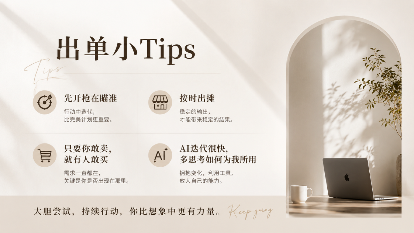 出单小Tips经验图